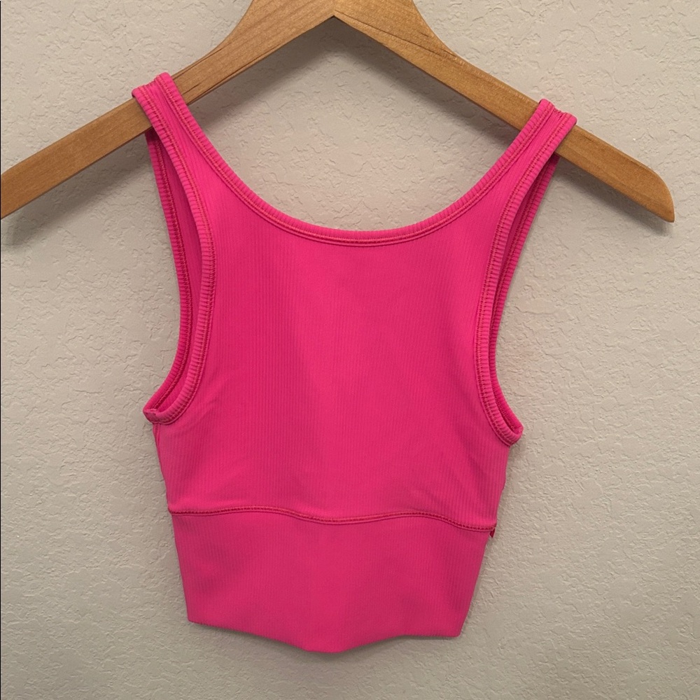 Lululemon Athletica Pink Tank Top